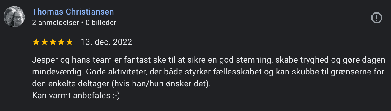 Google anmeldelser